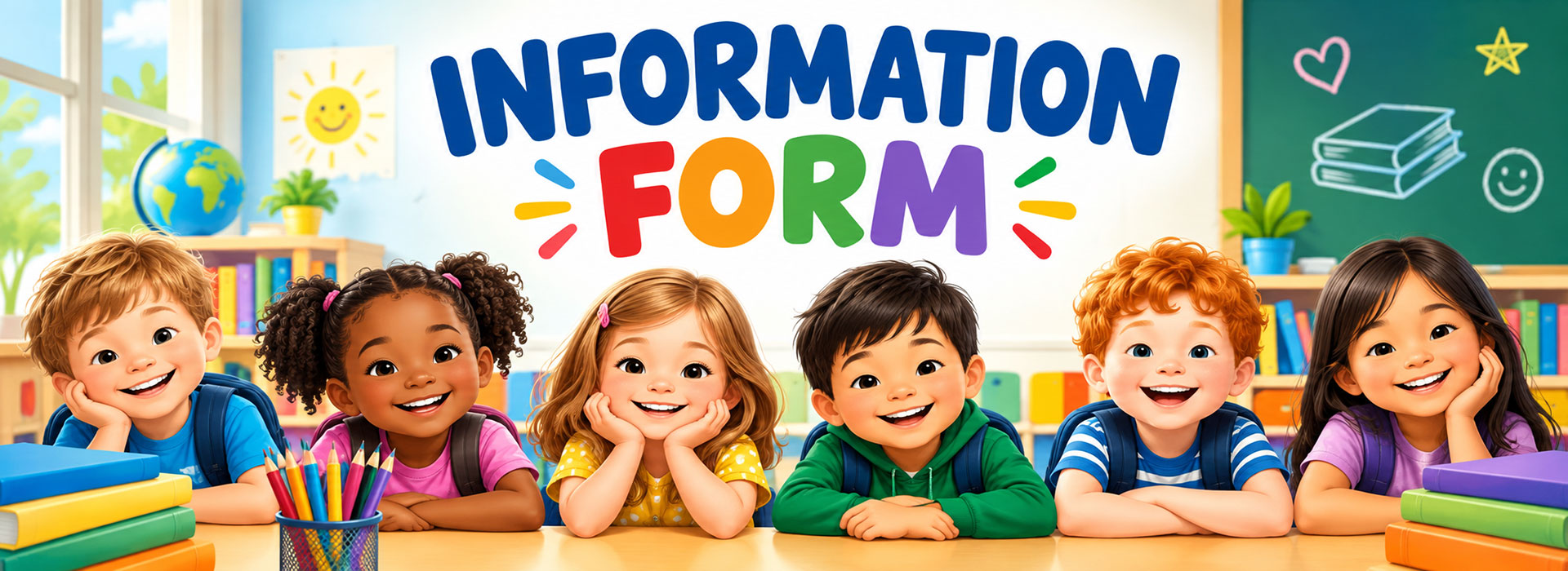 Information Form for A Heart for Children Early Learning Centre.