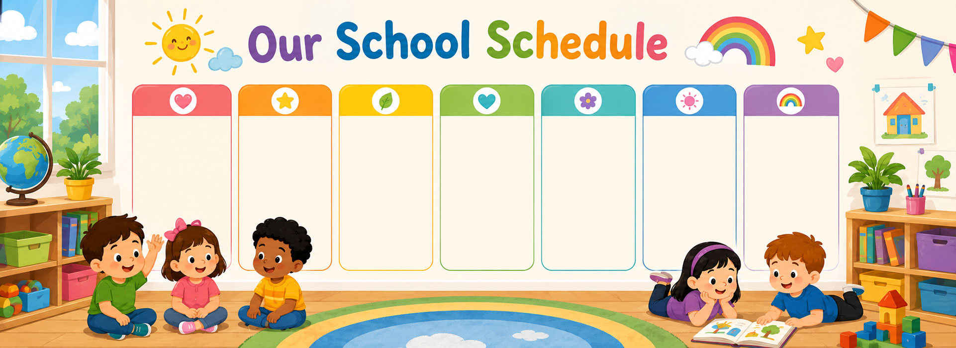 View A Heart for Children's programme times and transportation options.